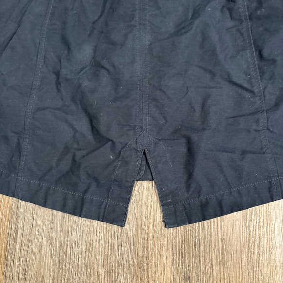 Abercrombie & Fitch Jacket Womens Small Black Anorak Military Hooded Utility - Picture 10 of 14